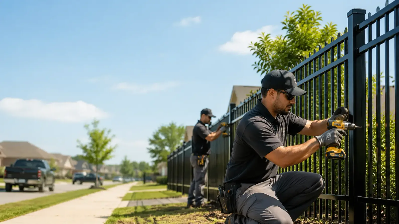 Metal Fence Installation in Leslie, WV